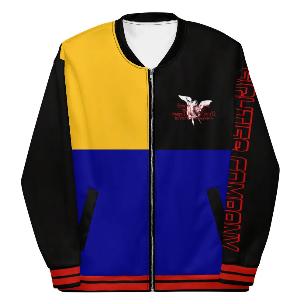 Multi Colored Bomber Jacket