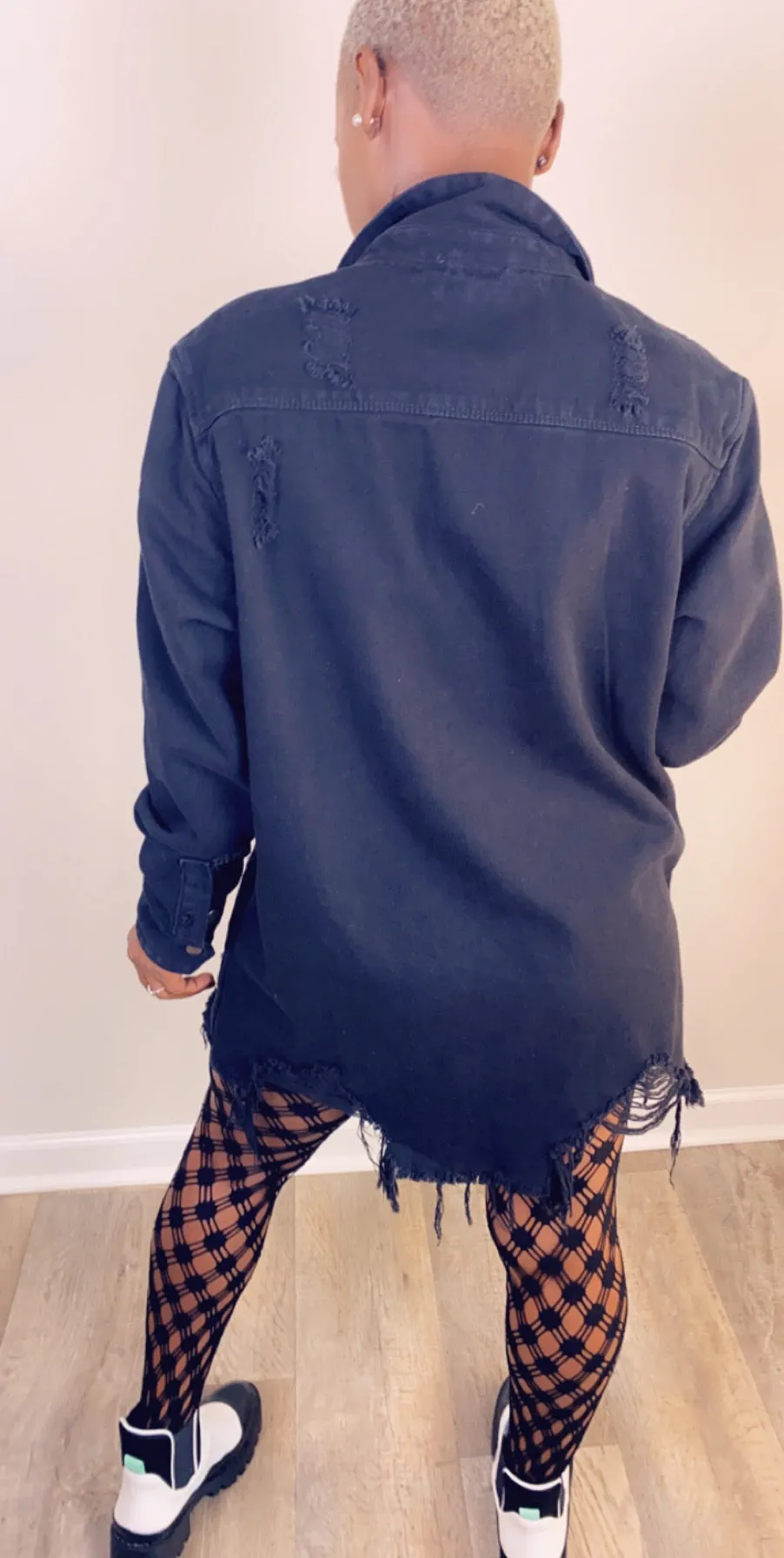 My Own Boss Dress-Black