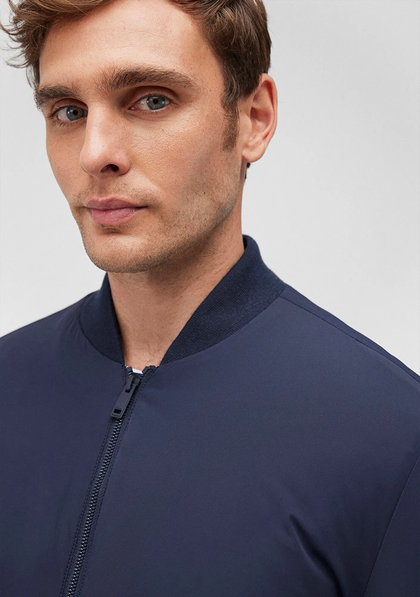 Navy Bomber Jacket