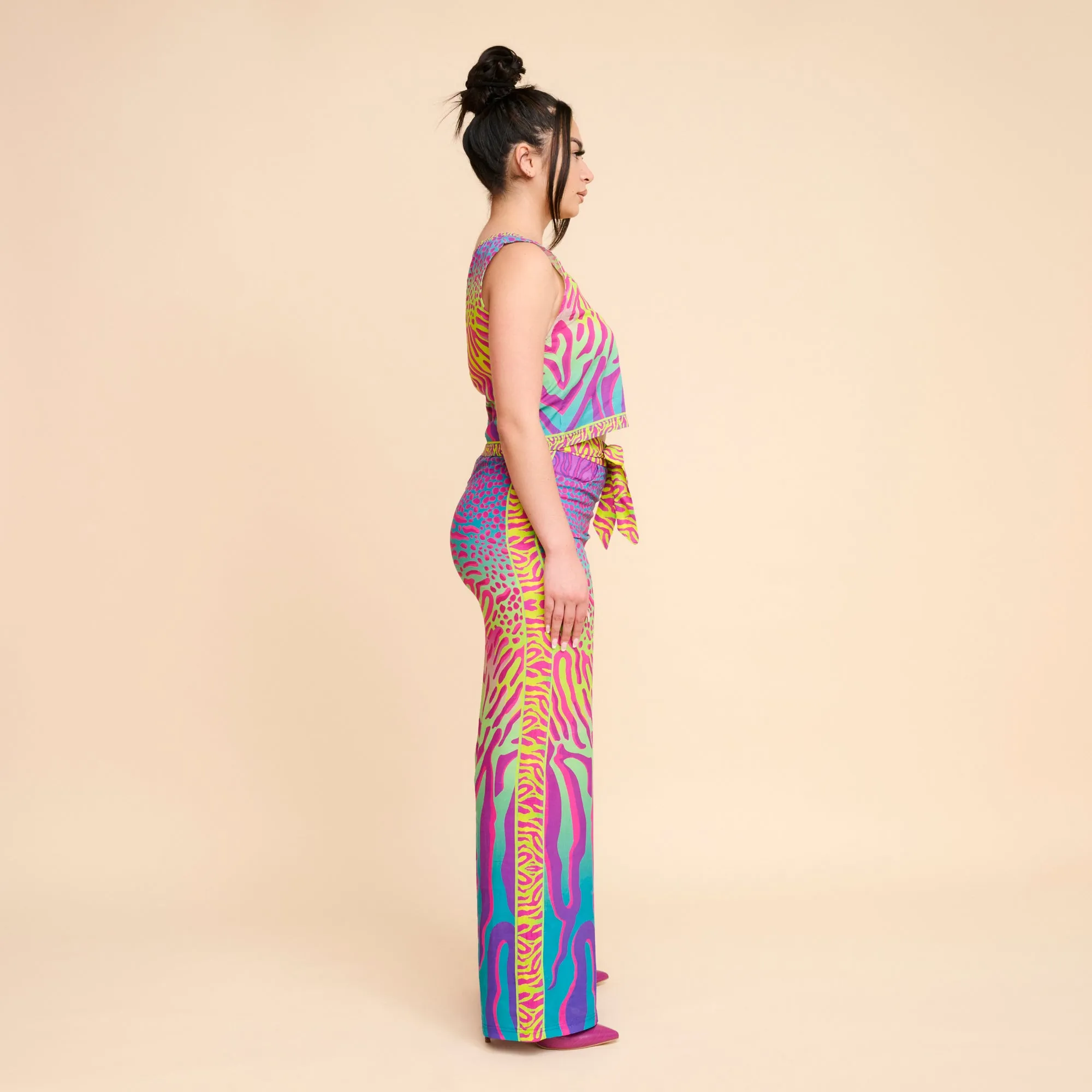 NEON FLUX COTTON LOUNGE PANTS