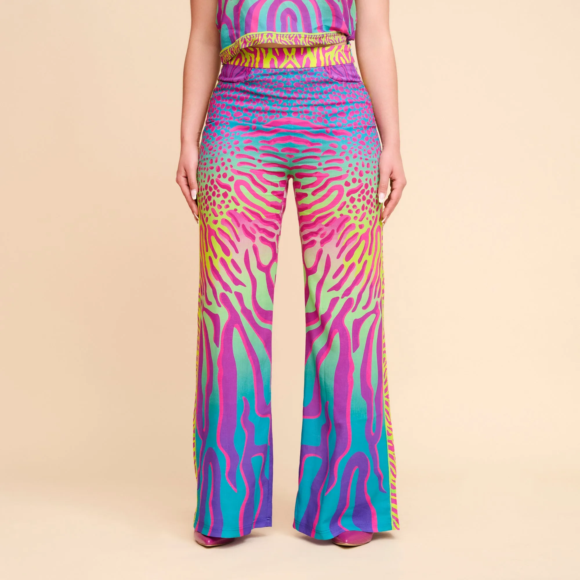 NEON FLUX COTTON LOUNGE PANTS