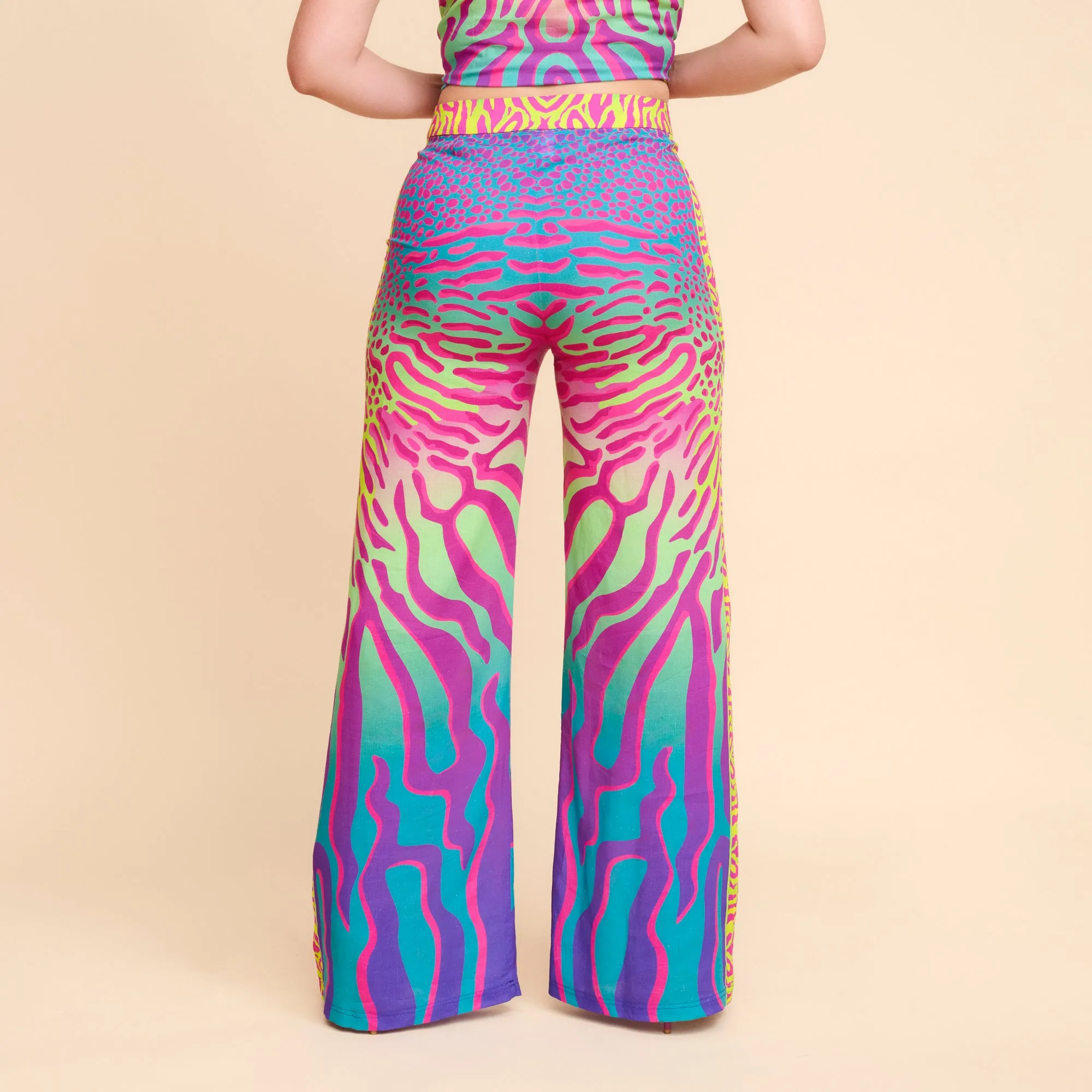 NEON FLUX COTTON LOUNGE PANTS