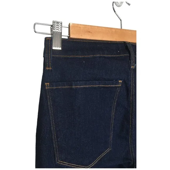 New L’Agence Womens Size 25 Mid Rise Skinny Jeans Dark Wash Denim Blue