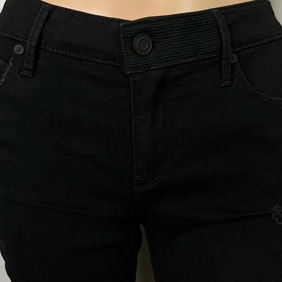 NEW RTA REVOLVE BLACK DISTRESSED SKINNY JEANS