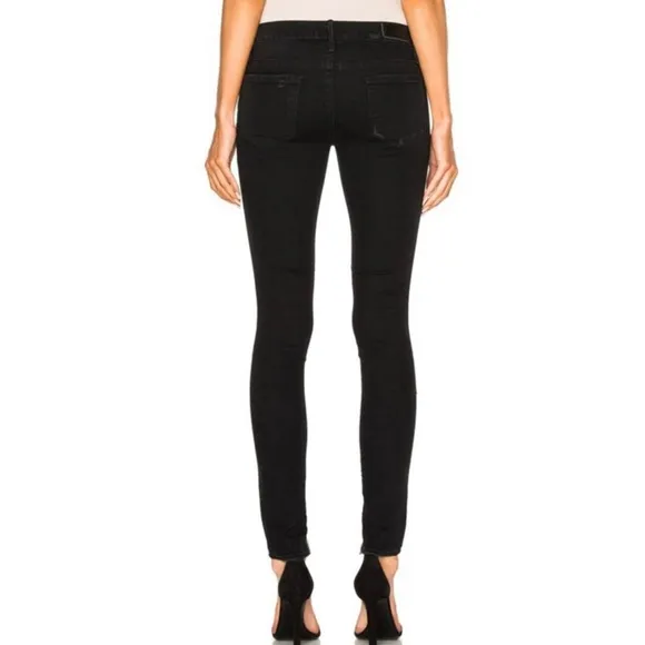 NEW RTA REVOLVE BLACK DISTRESSED SKINNY JEANS