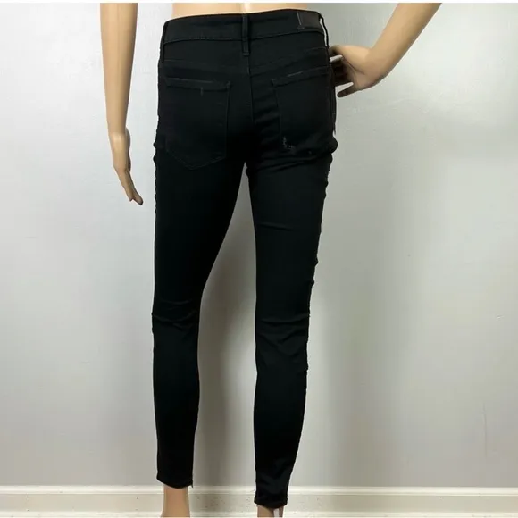 NEW RTA REVOLVE BLACK DISTRESSED SKINNY JEANS