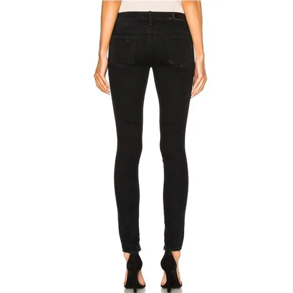 NEW RTA REVOLVE BLACK DISTRESSED SKINNY JEANS