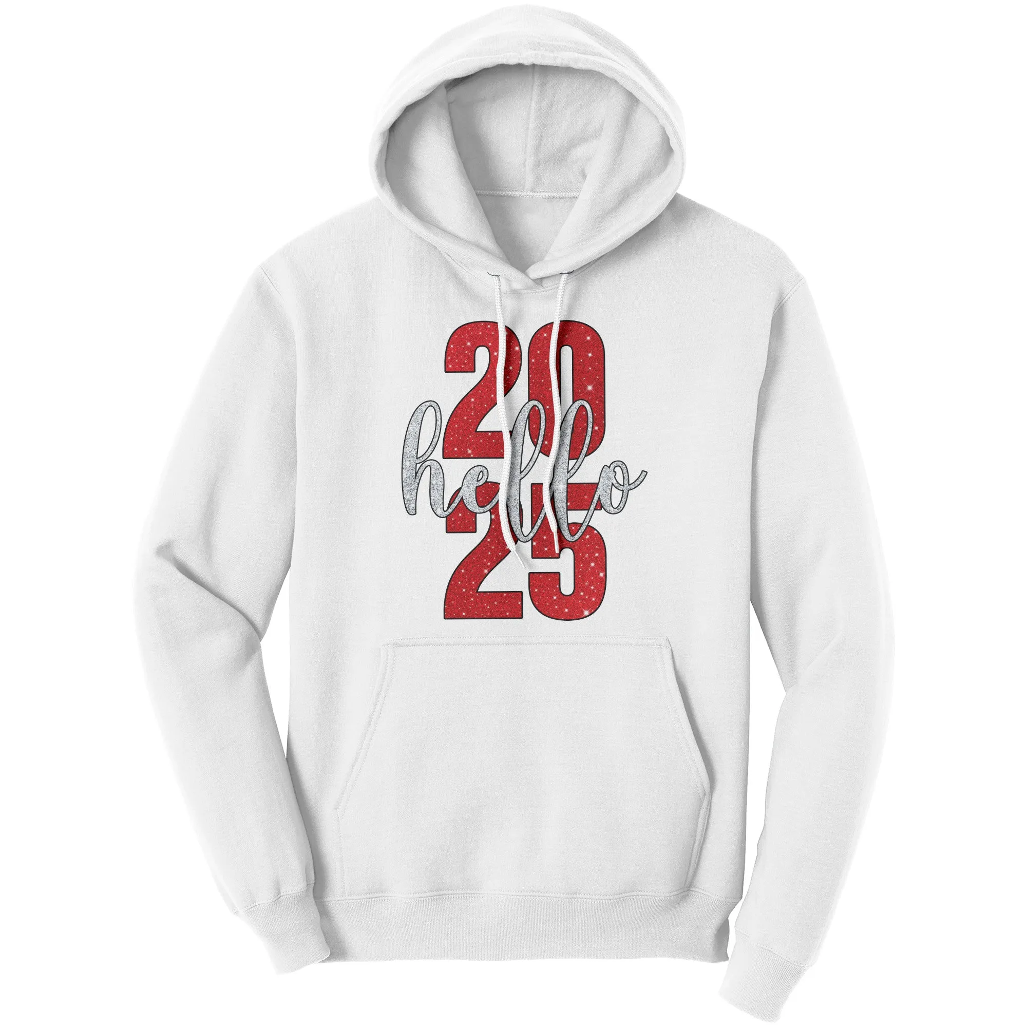 New Year Hoodie, Hello 2025 Hoodie, Happy New Year Hoodie, New Year 2025 Family Hoodie, Holiday Gift Christmas Hoodie Christmas Gift For Her