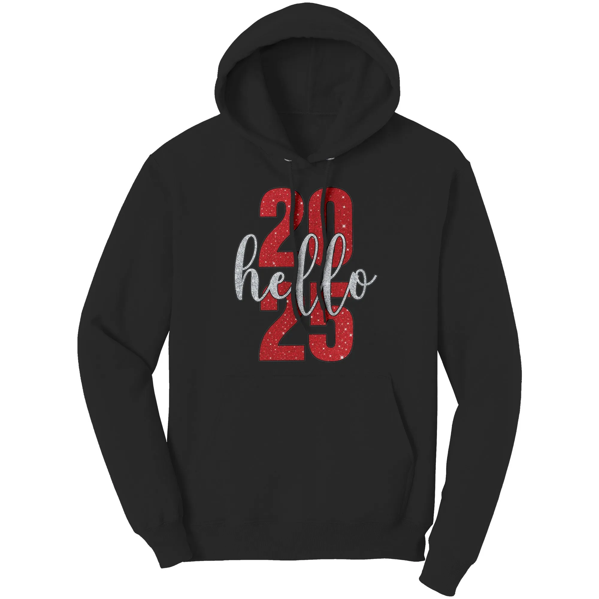 New Year Hoodie, Hello 2025 Hoodie, Happy New Year Hoodie, New Year 2025 Family Hoodie, Holiday Gift Christmas Hoodie Christmas Gift For Her
