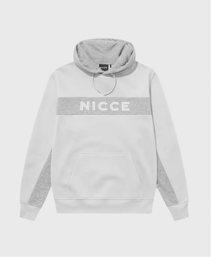 Nicce Panama Hoodie Cool Grey