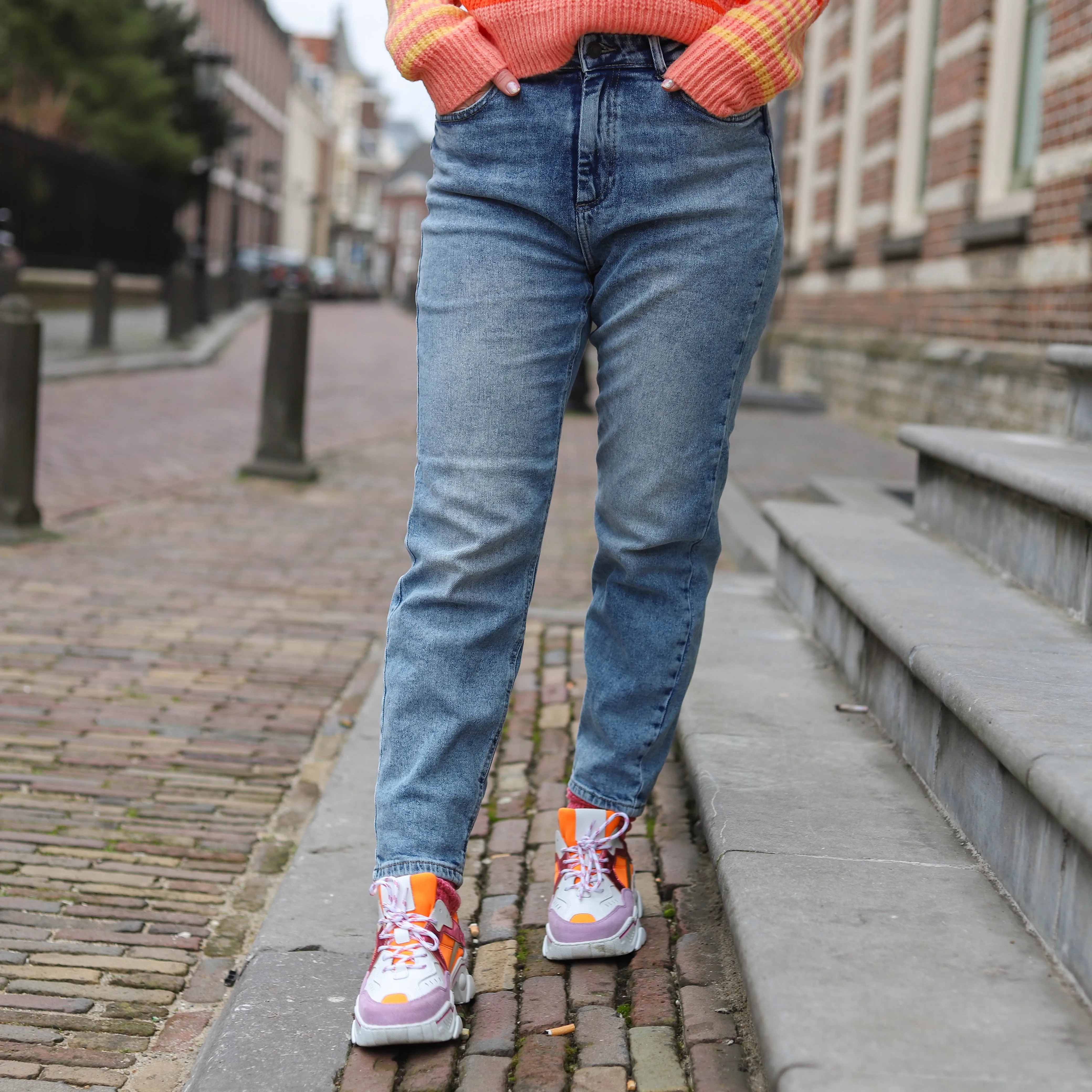 Noisy May Moni ankle jeans