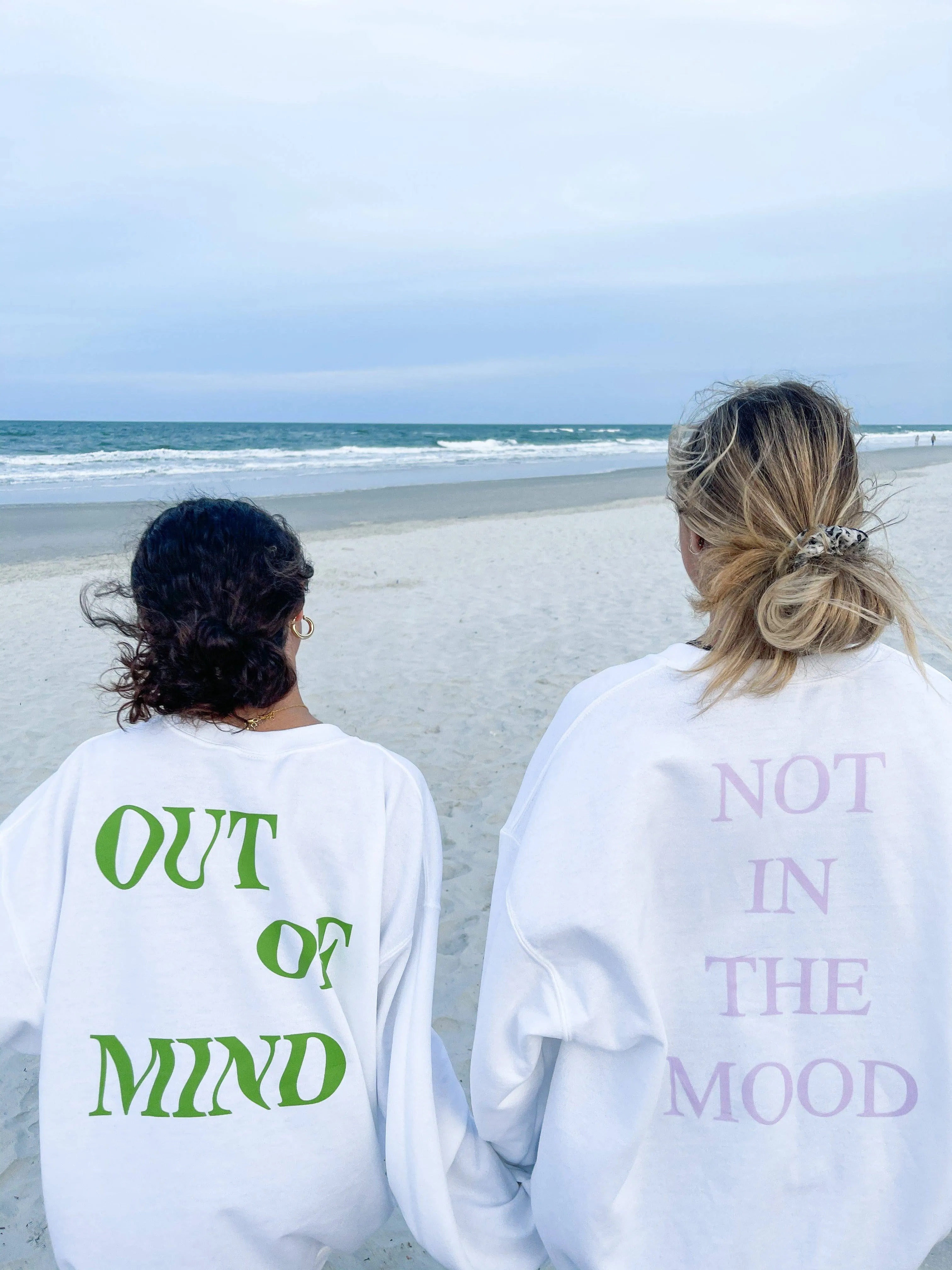 NOT IN THE MOOD CREWNECK