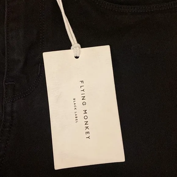 NWT Flying Monkey Women’s Black Skinny Jeans Size 25