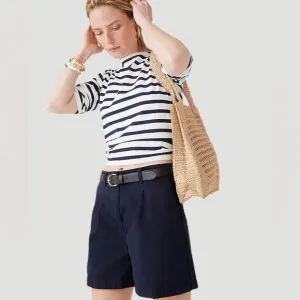 NWT J. Crew Pleated Capeside Chino Shorts Size 10