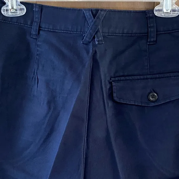 NWT J. Crew Pleated Capeside Chino Shorts Size 10