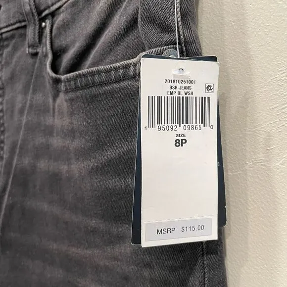 NWT Lauren Ralph Lauren Super Stretch High-Rise Skinny Ankle Jeans - Size: 8P