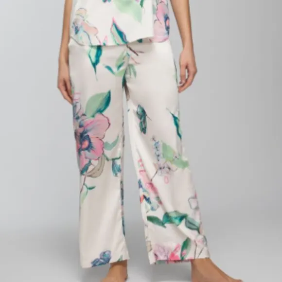 NWT Soma Satin Tank and Pants Set