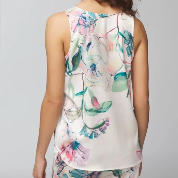 NWT Soma Satin Tank and Pants Set