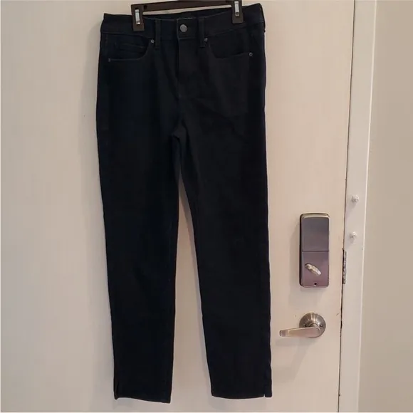 NYDJ Curves 360 Shape Dark Denim Ankle Jeans 16