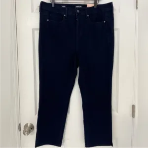 NYDJ Curves 360 Shape Dark Denim Ankle Jeans 16
