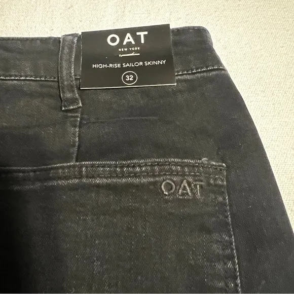 OAT New York NWT black Skinny Jeans Size 32