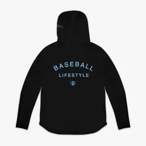 Off-Field Hoodie V2 - Black/Light Blue