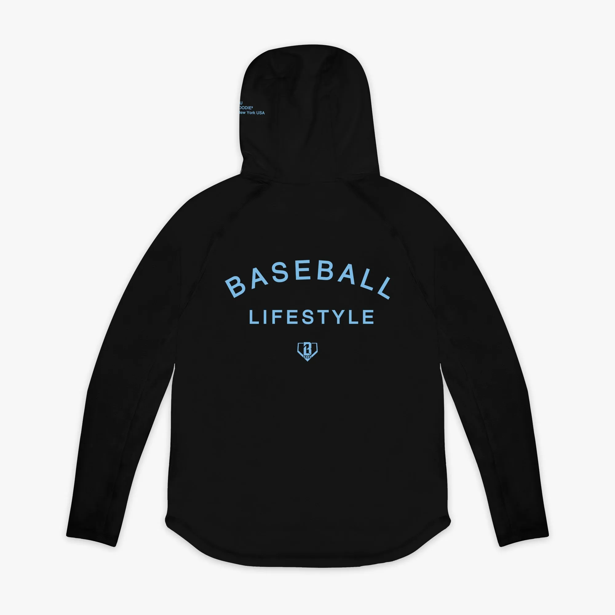 Off-Field Hoodie V2 - Black/Light Blue