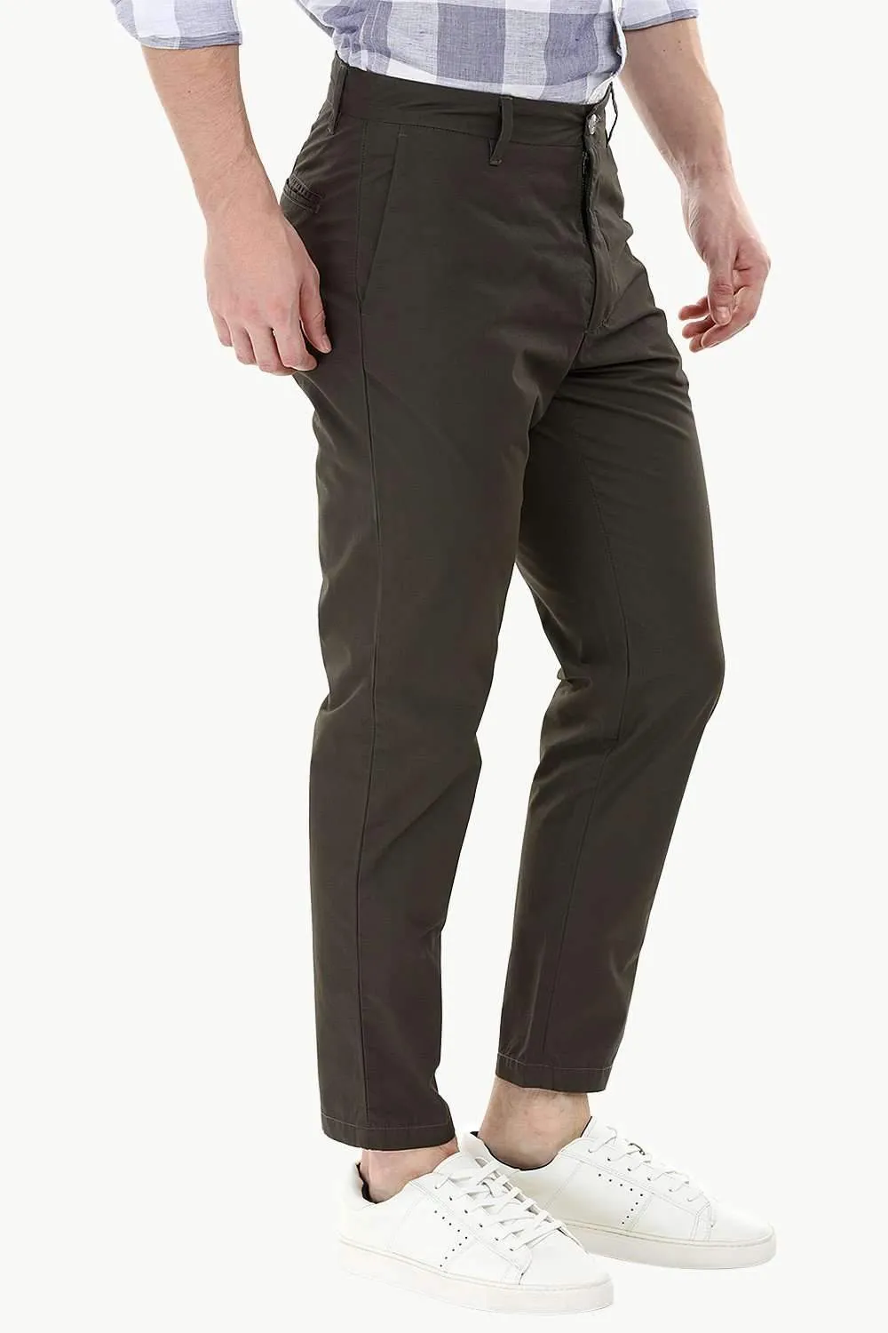 Olive Lightweight Chino Pants