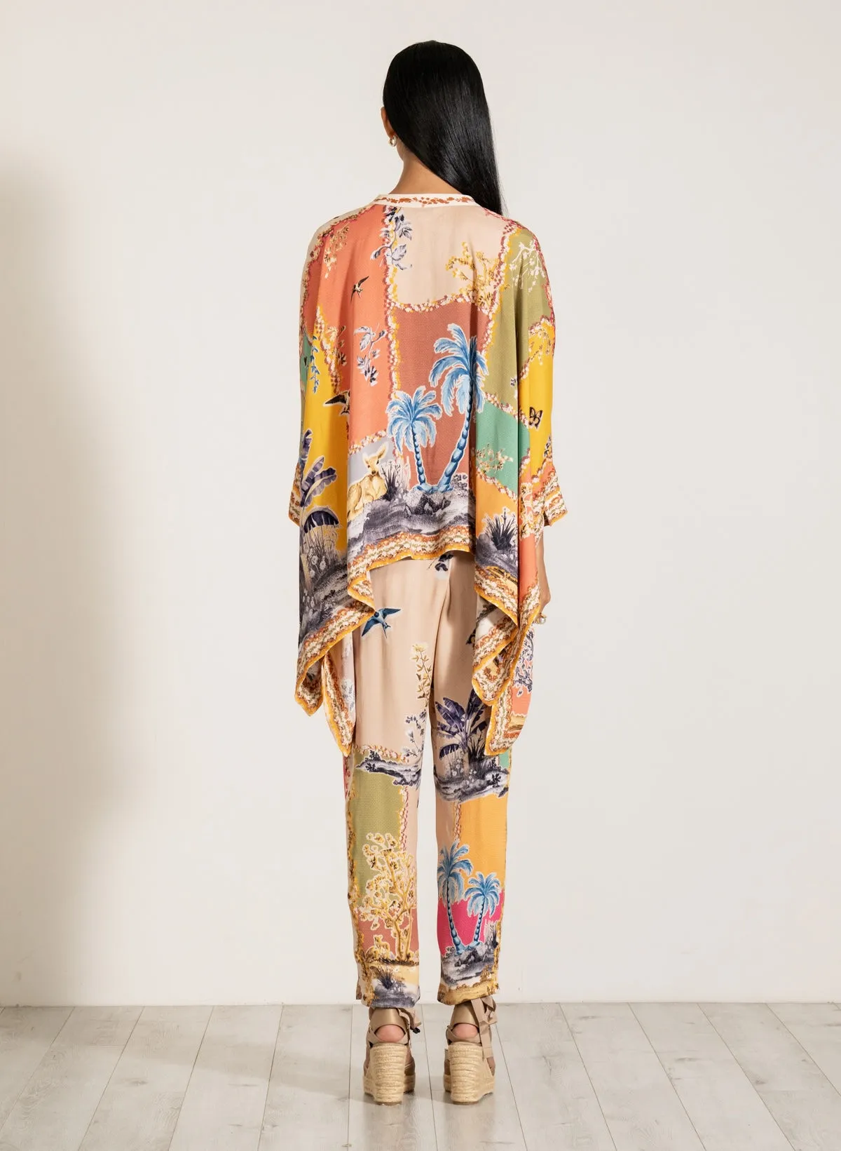 Olivia multicolor kaftan and pants