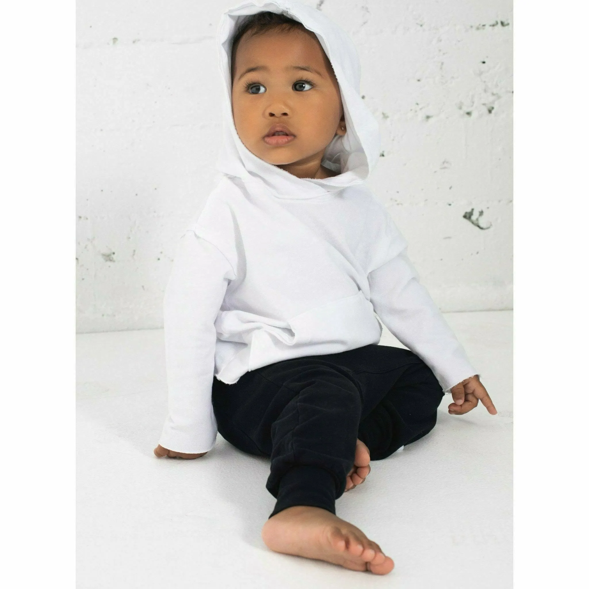 Organic Baby  Benji Hoodie Olive