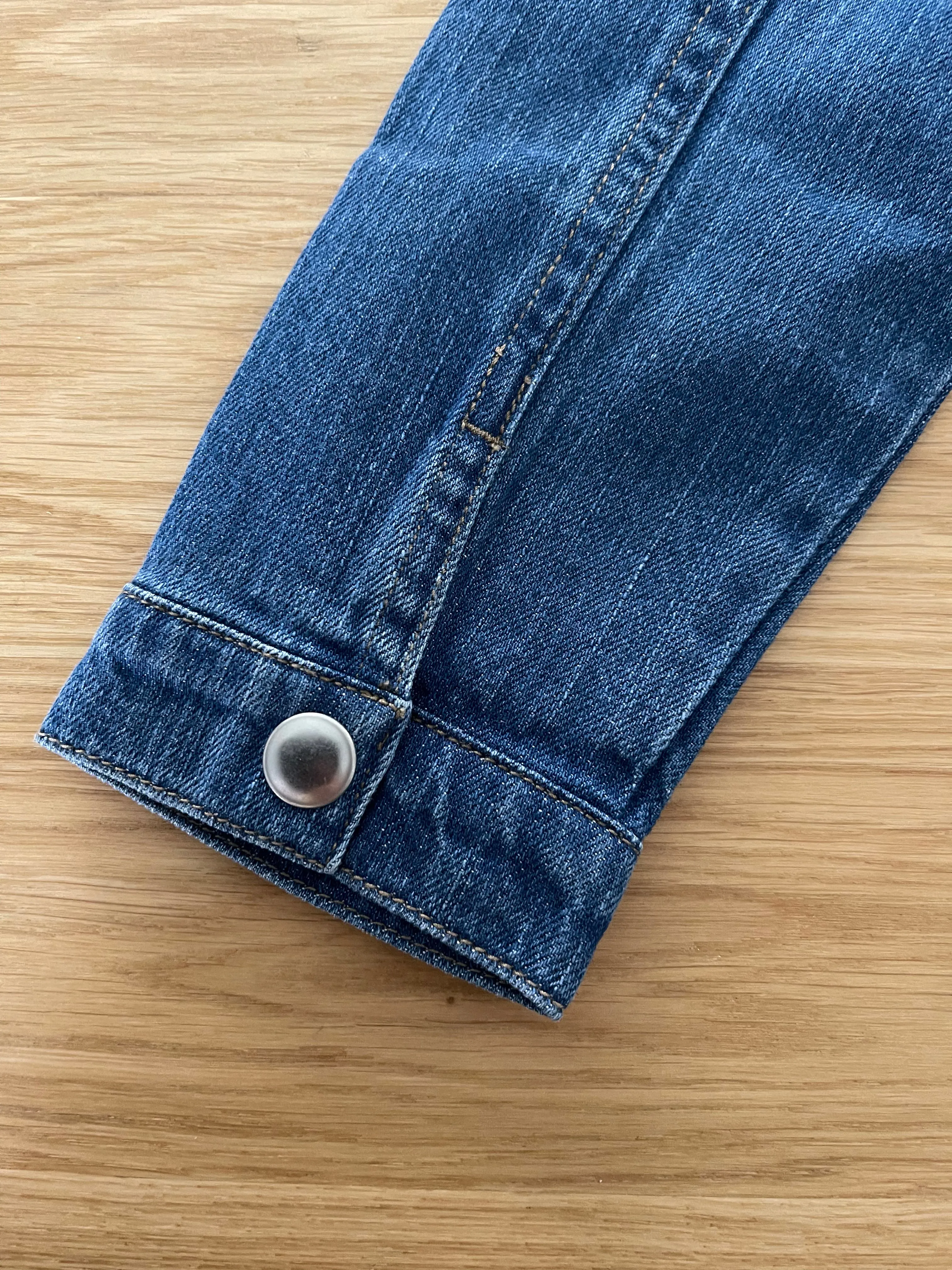 Organic Denim Jacket - Save Our Planet