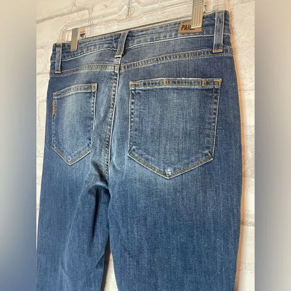PAIGE Carter Slim Women's Distressed Skinny Jeans