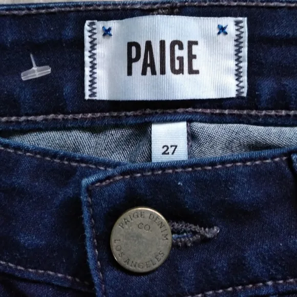 Paige Skyline Ankle Peg Jeans