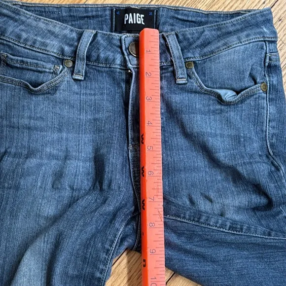Paige Verdugo Ankle Skinny Jeans Size 25 Made in USA