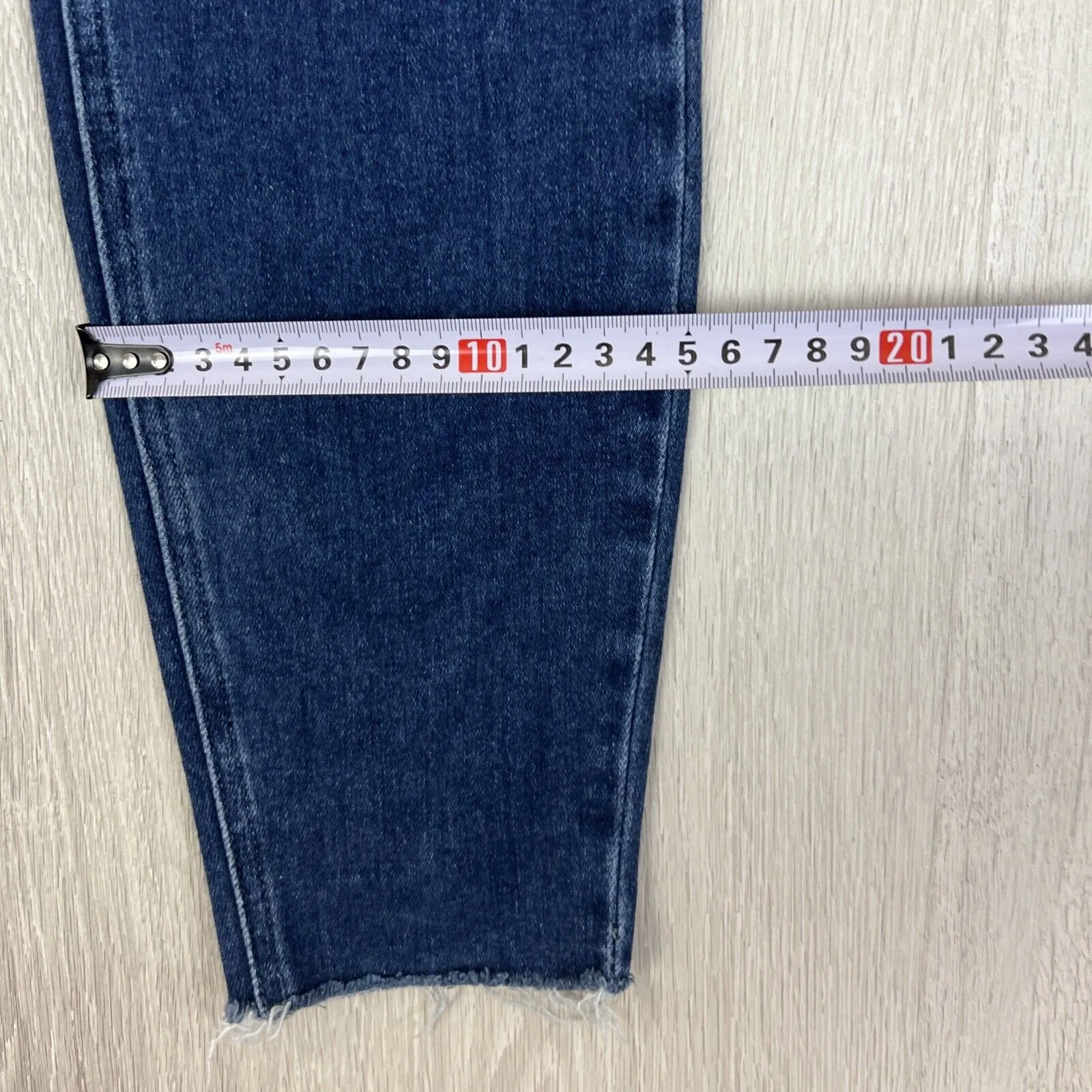 Paige Womens Hoxton Ankle Blue Denim Skinny Jeans Size 29