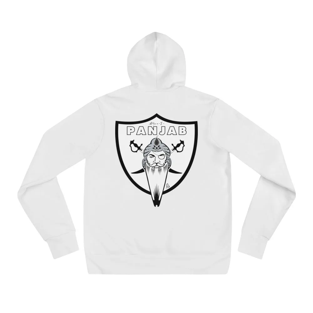 PANJAB - UNISEX - WHITE HOODIE II