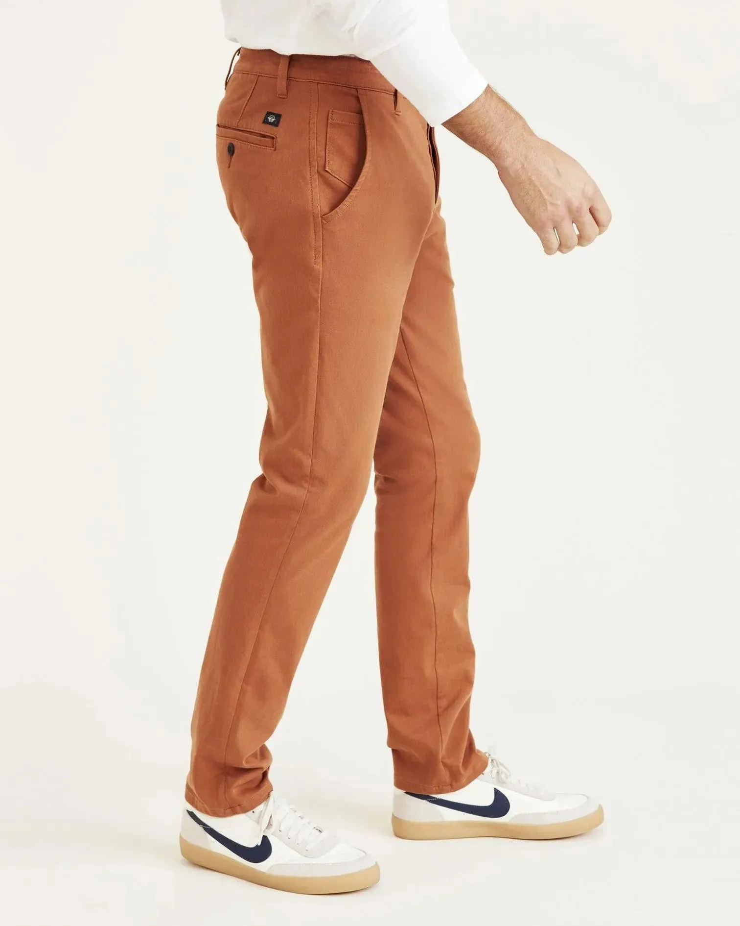 Pantalón Chino Dockers de Hombre Skinny Fit Supreme Flex Alpha Mocha Bisque Brown