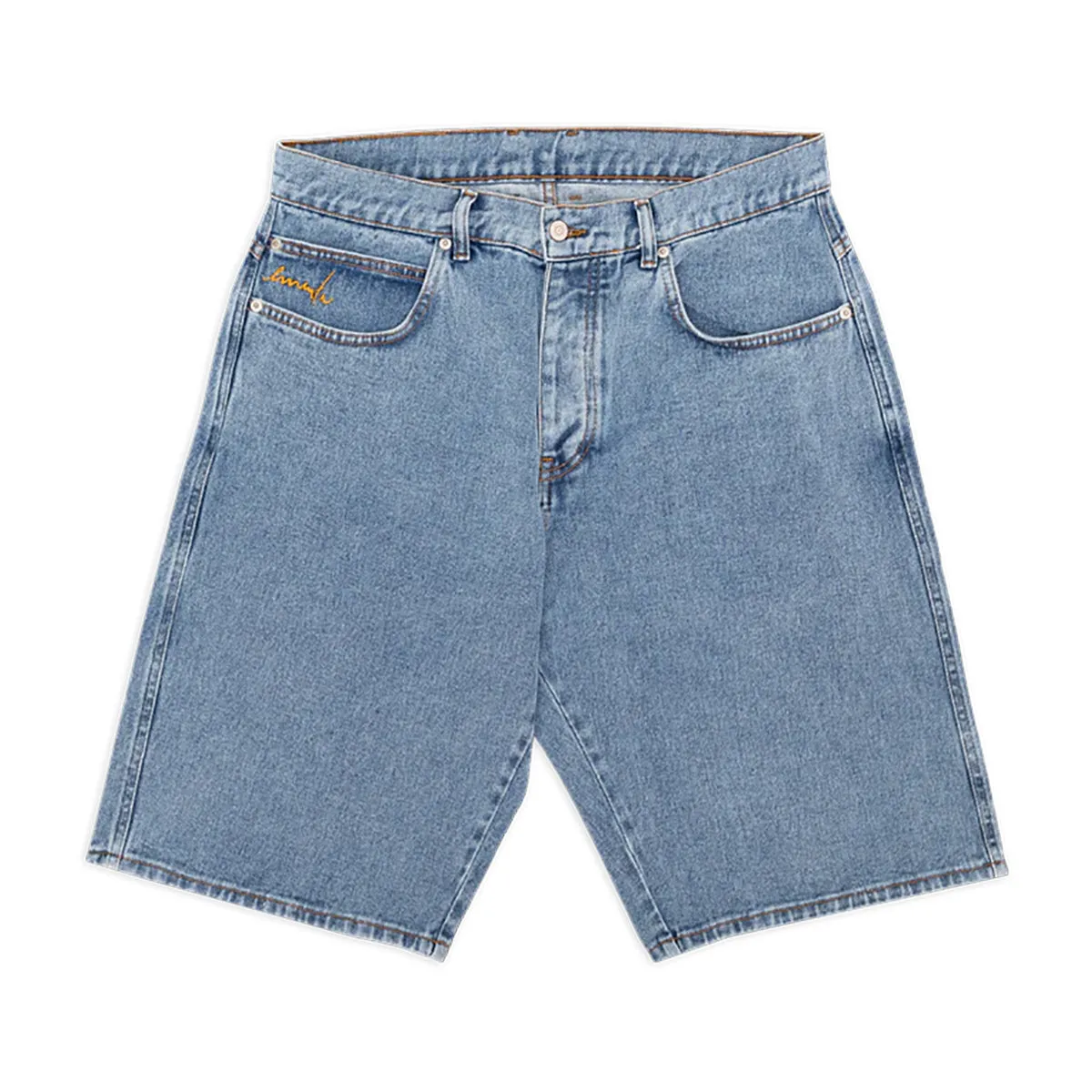 Pantalones Cortos Ementa Ikon Denim Blue Washed