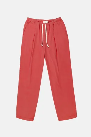 PANTS CHINO SMALL CORDS FRAMBOISE