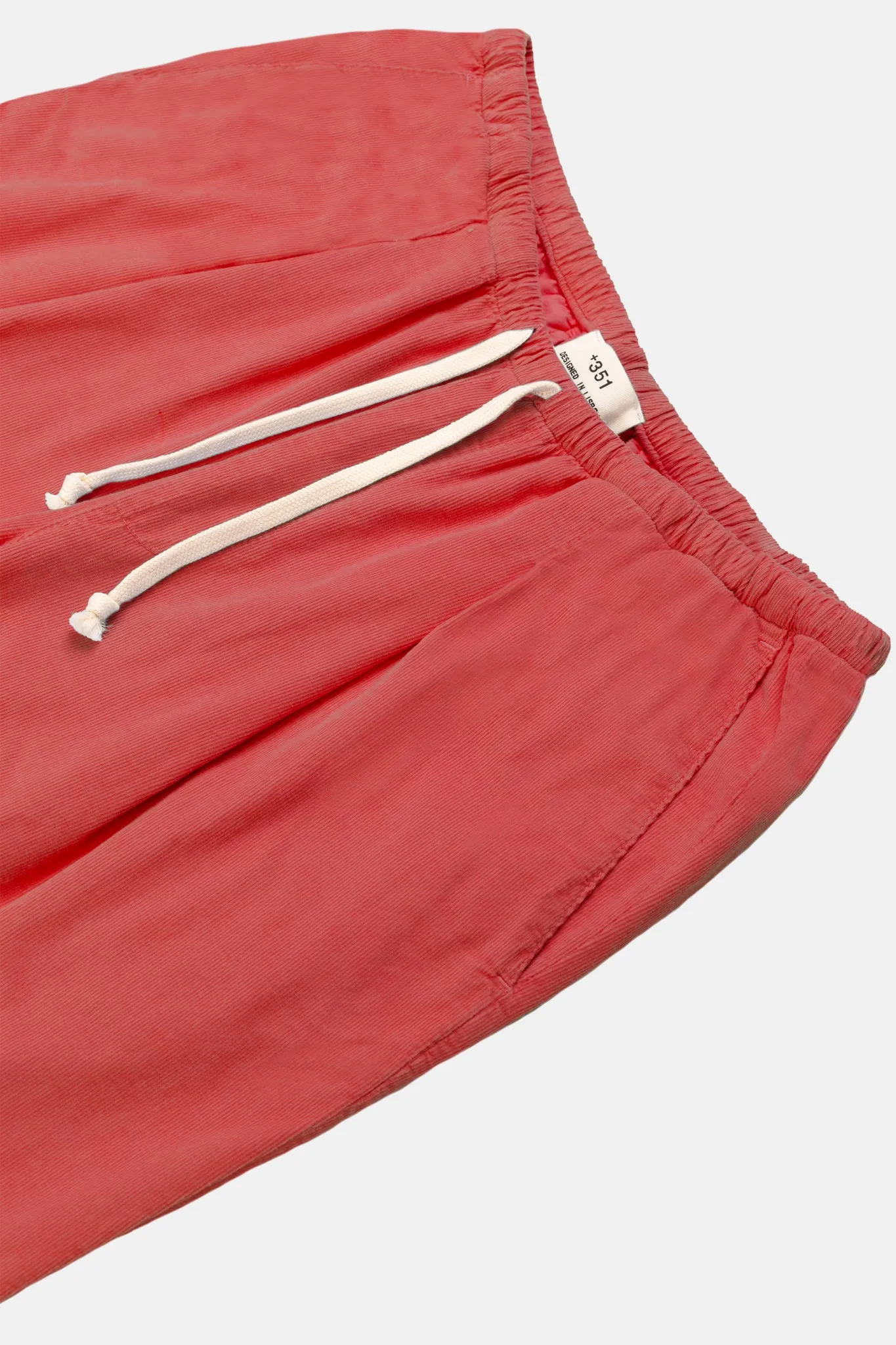 PANTS CHINO SMALL CORDS FRAMBOISE