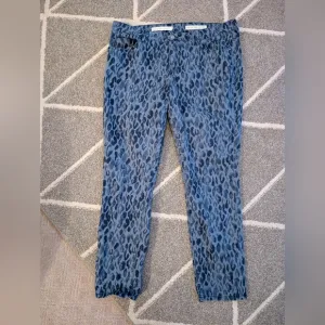 Pilcro and the Letterpress Anthropologie Animal Print Denim‎