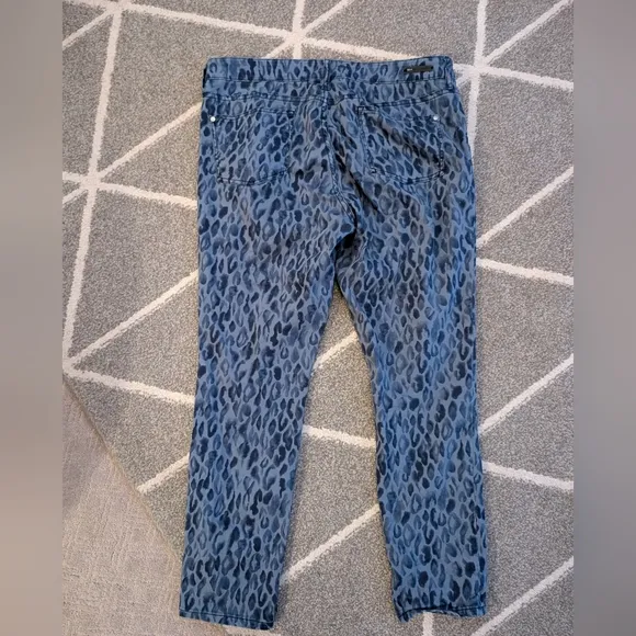 Pilcro and the Letterpress Anthropologie Animal Print Denim‎