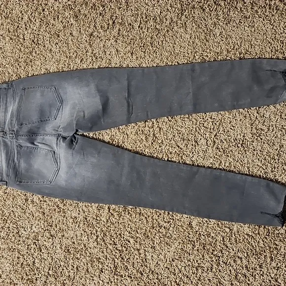 Pistola Distressed Skinny Gray Jeans 26 Denim Pants Stretch