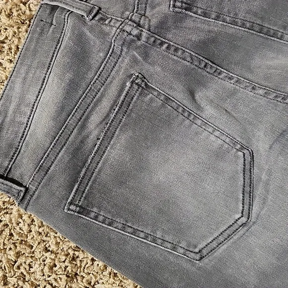 Pistola Distressed Skinny Gray Jeans 26 Denim Pants Stretch