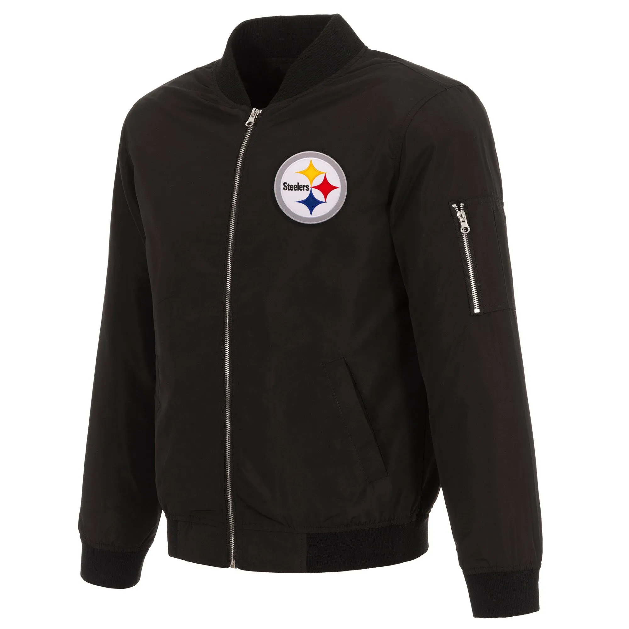 Pittsburgh Steelers Nylon Bomber Jacket