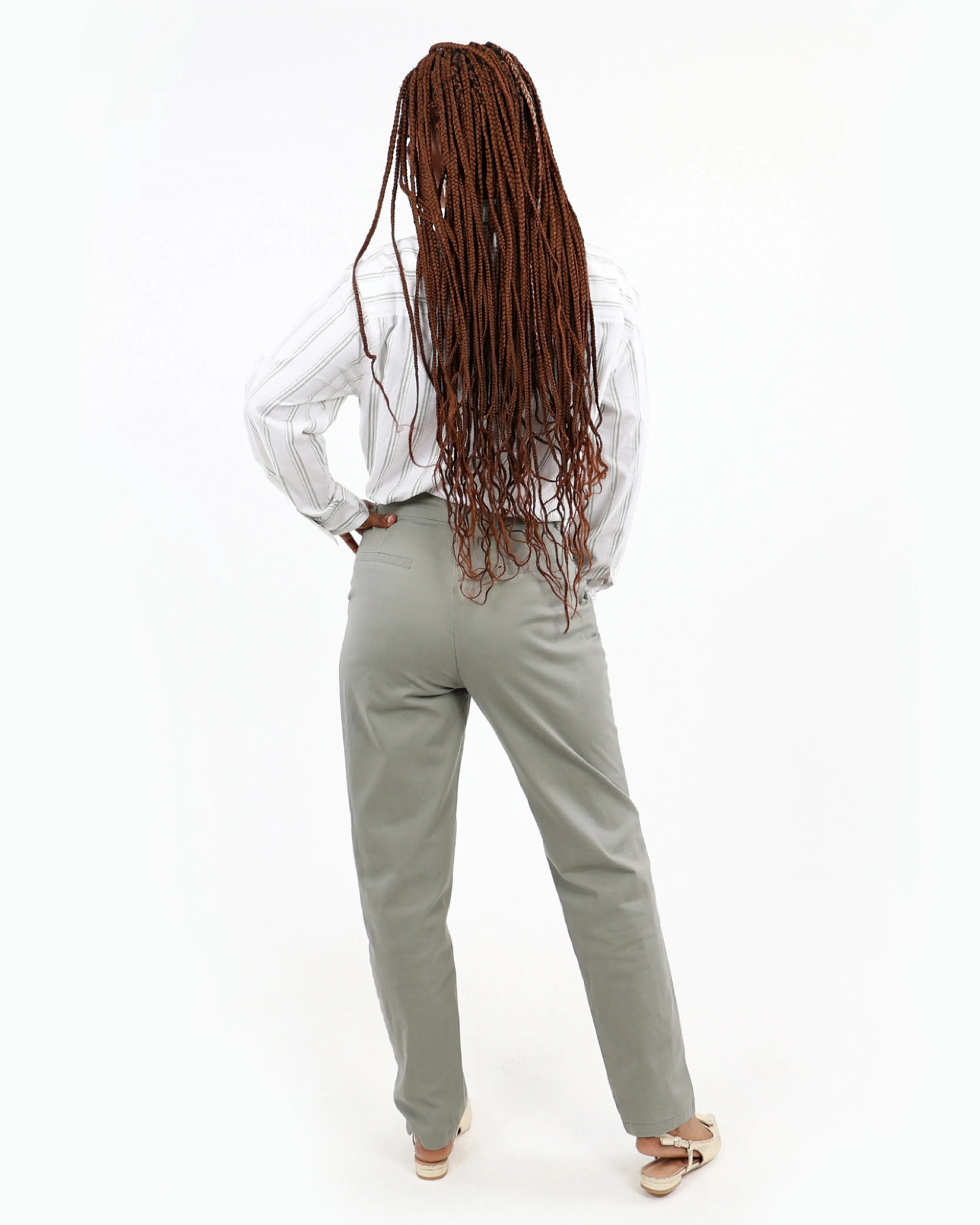 Pleat Detail Chino