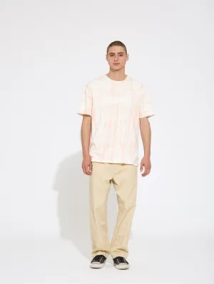 Pleated Chino Hose - ALMOND