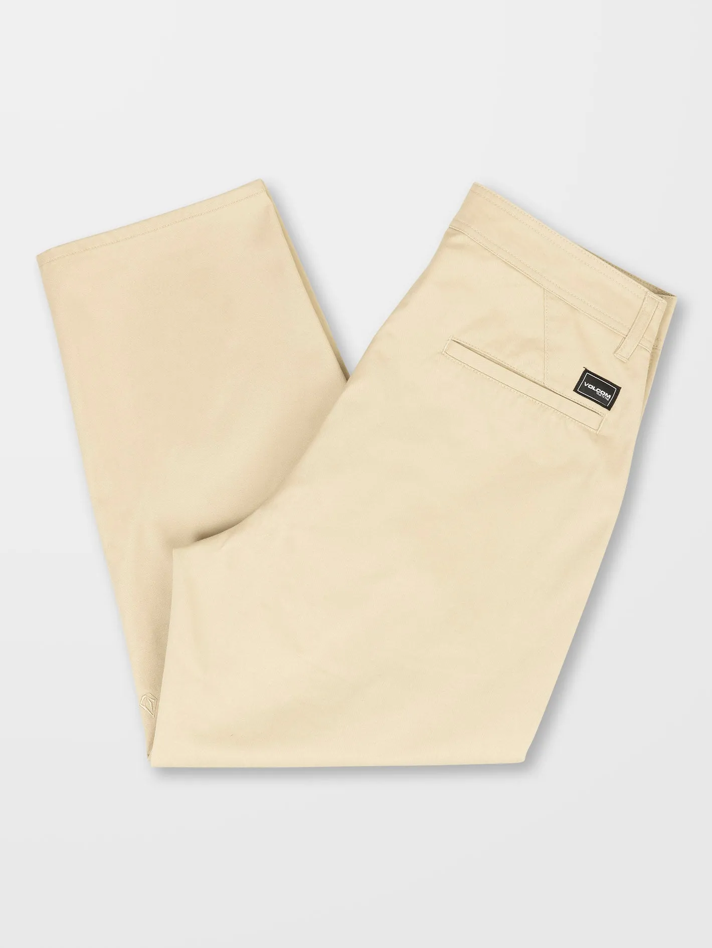Pleated Chino Hose - ALMOND