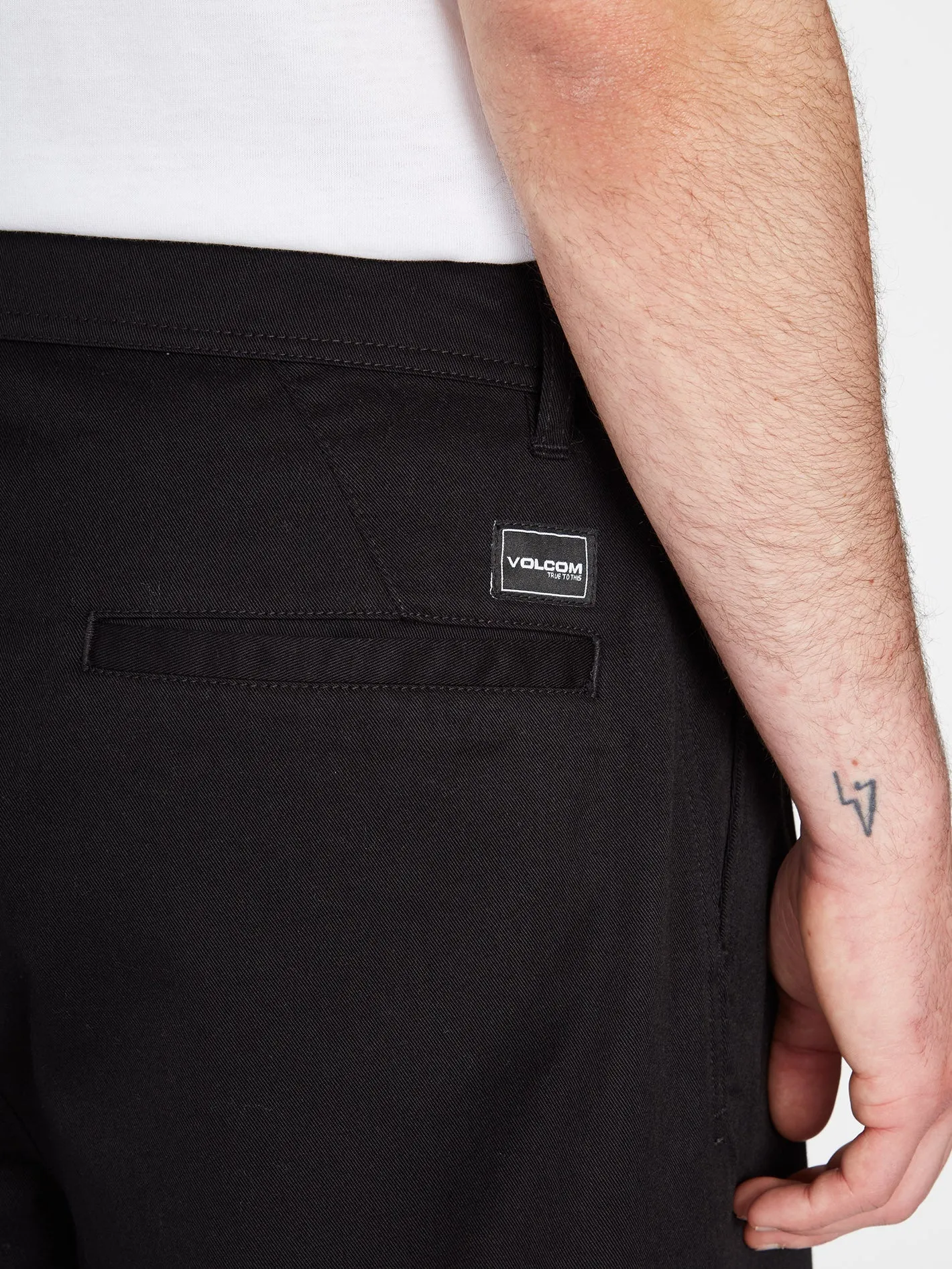 Pleated Chino Hose - BLACK