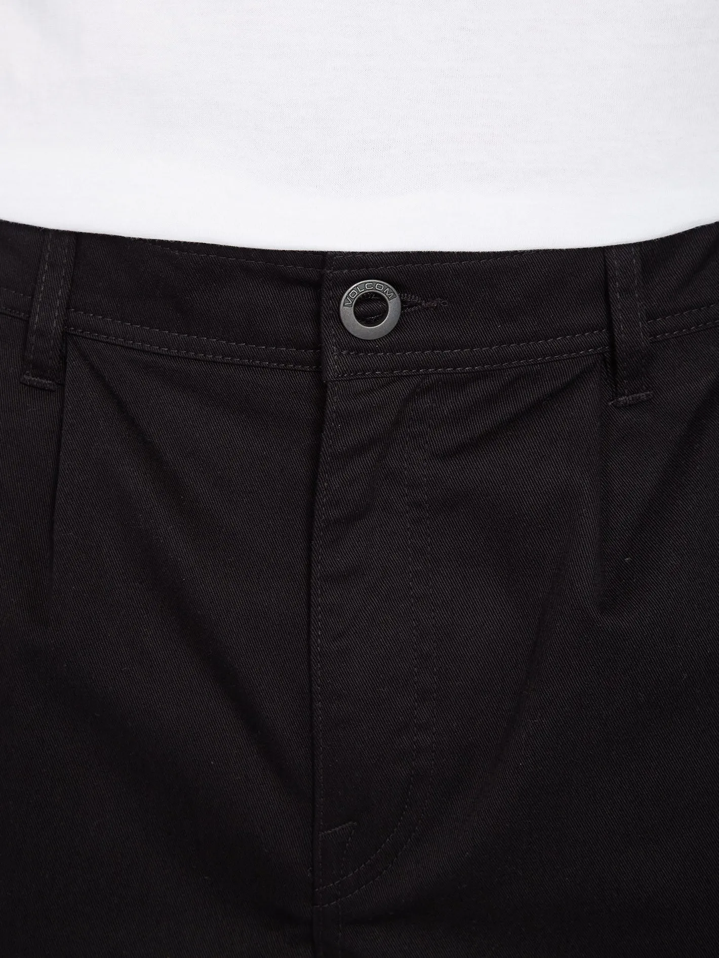 Pleated Chino Hose - BLACK